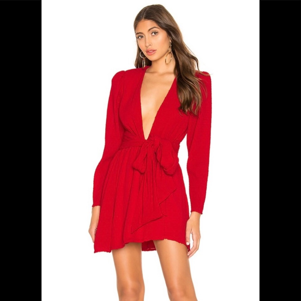 NWT NBD Edie Mini Dress in Pink, size Med